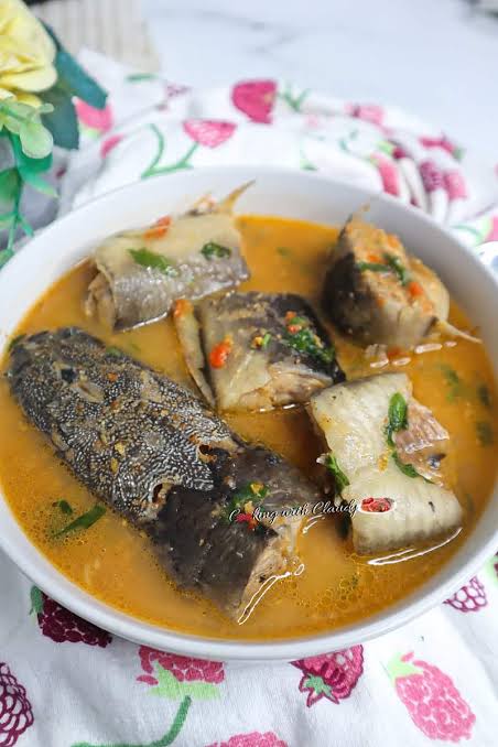 Fresh Catfish Pepper Soup