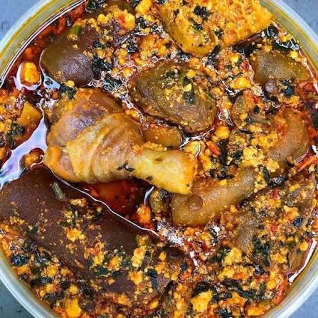 Egusi with Meat