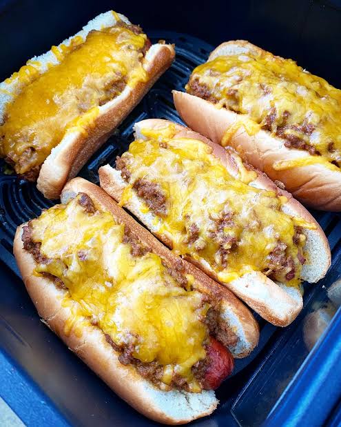 Cheese hotdog